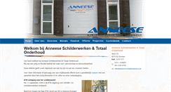 Desktop Screenshot of anneeseschilderwerken.nl