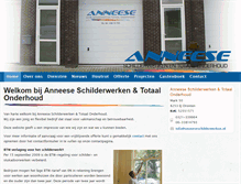 Tablet Screenshot of anneeseschilderwerken.nl